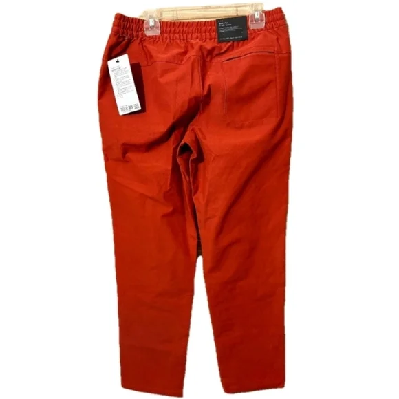 Lululemon Bowline Pant 30 Utilitech Slim Tapered Large Aztec Brick NWT